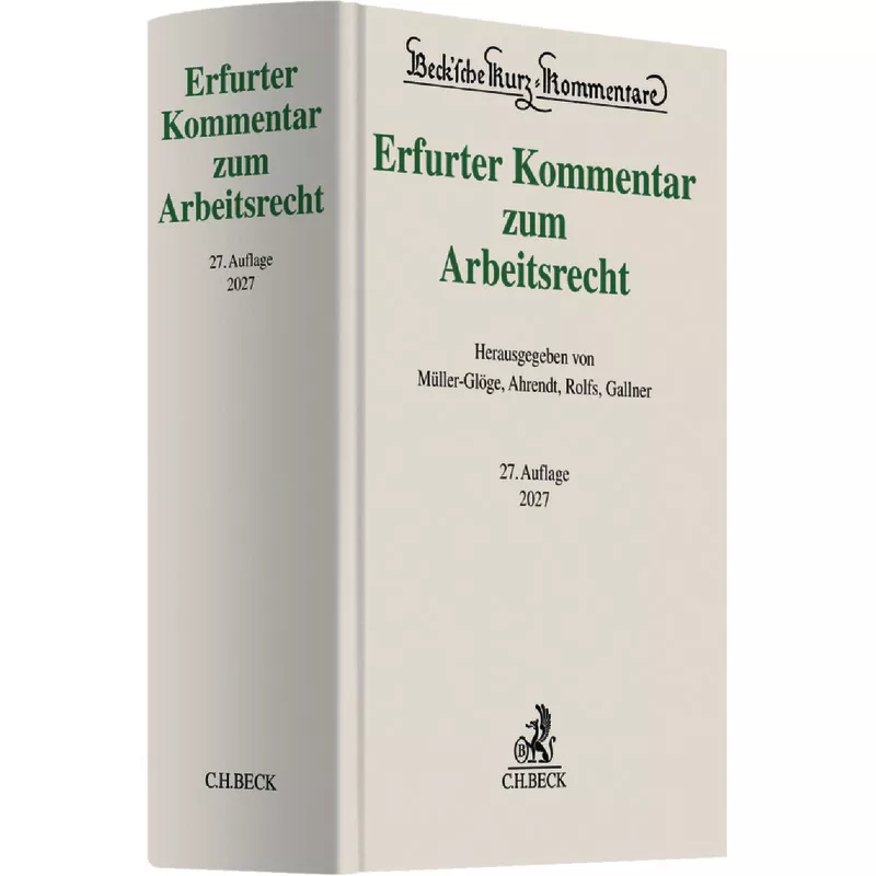 Erfurter Kommentar zum Arbeitsrecht