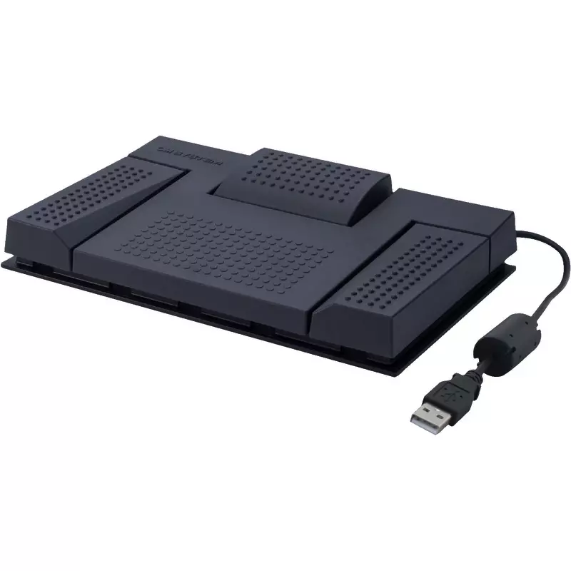OM USB-Fußschalter RS28N mit 3 konfigurierbaren Pedalen