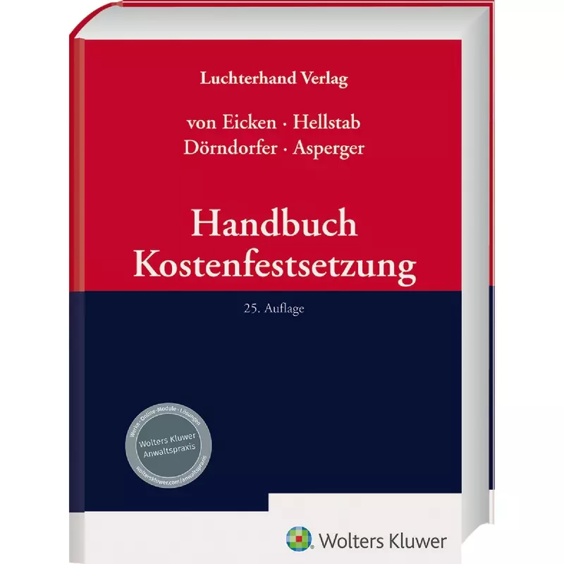 Handbuch Kostenfestsetzung