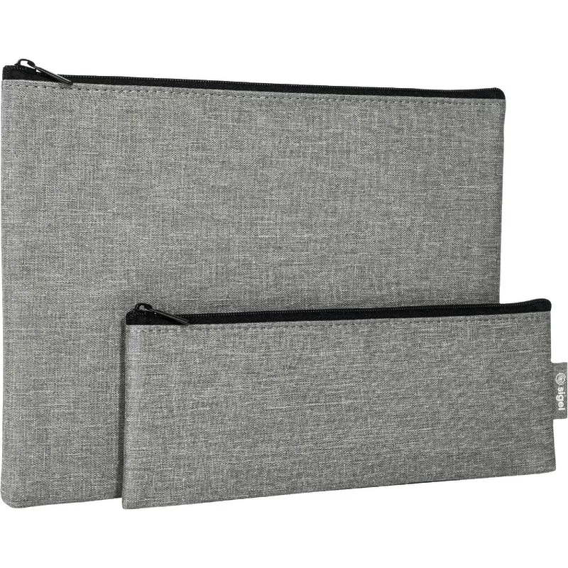 sigel Taschen-Organizer-Set, Polyethylen (RPET) recycelt, Filz synthetisch, Inhalt: 2 Stück