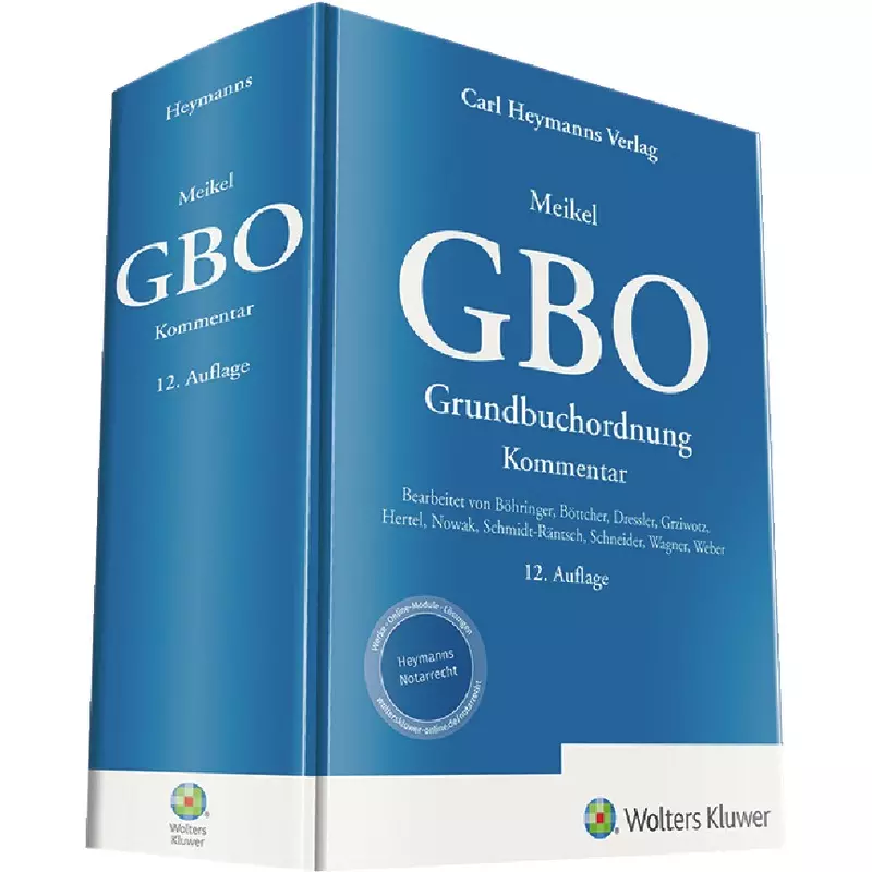GBO - Grundbuchordnung