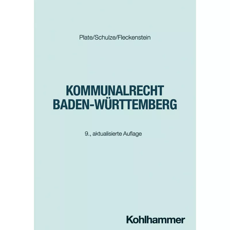 Kommunalrecht Baden-Württemberg