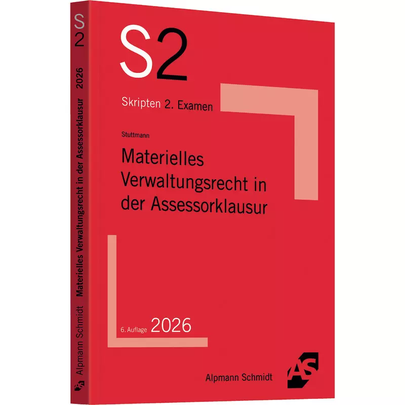 Materielles Verwaltungsrecht in der Assessorklausur