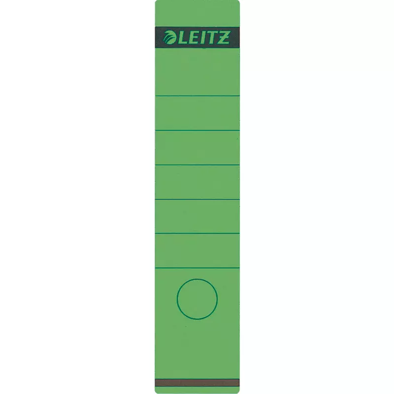 LEITZ Rückenschilder 1640, selbstklebend, für Rückenbreite 80 mm, lang