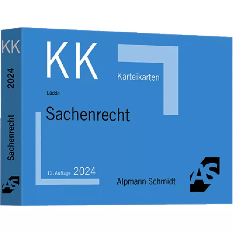 Karteikarten Sachenrecht