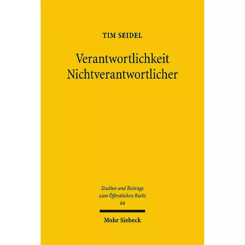 Verantwortlichkeit Nichtverantwortlicher