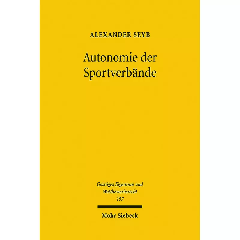 Autonomie der Sportverbände