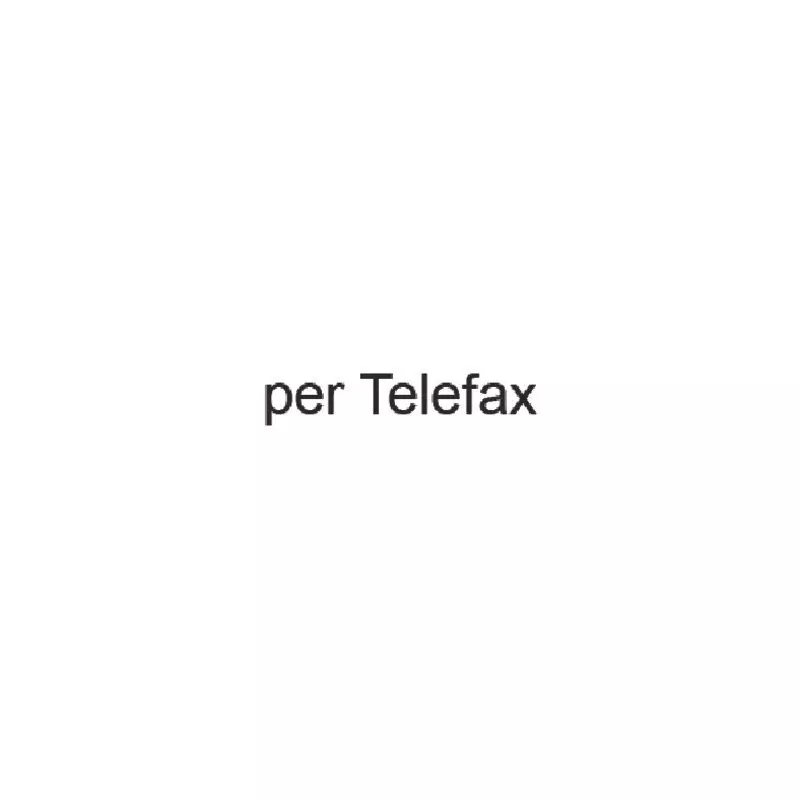 SoldanPlus Holzstempel "per Telefax"