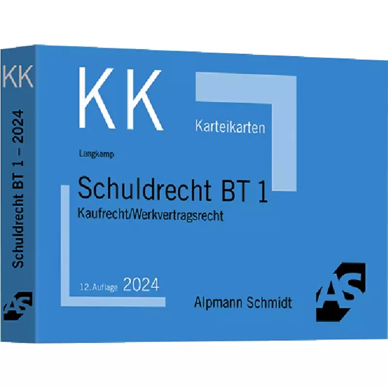 Karteikarten Schuldrecht BT 1