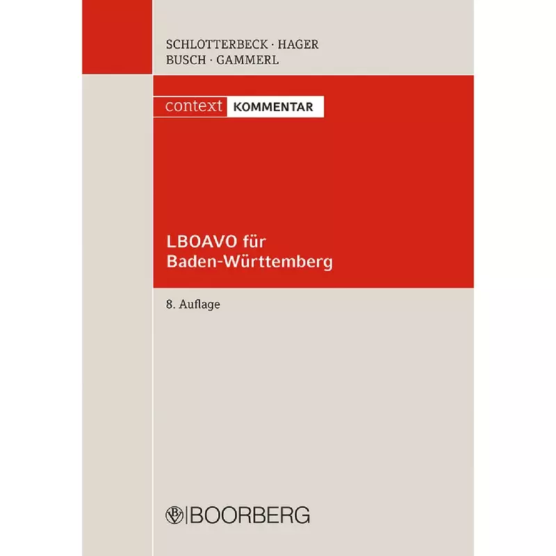 LBOAVO für Baden-Württemberg
