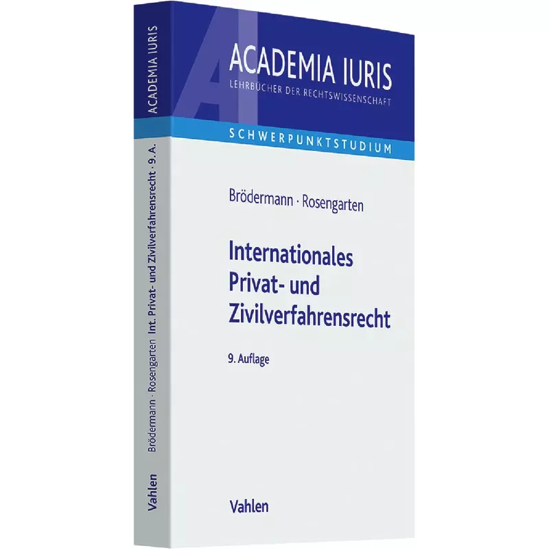 Internationales Privat- und Zivilverfahrensrecht (IPR/IZVR)