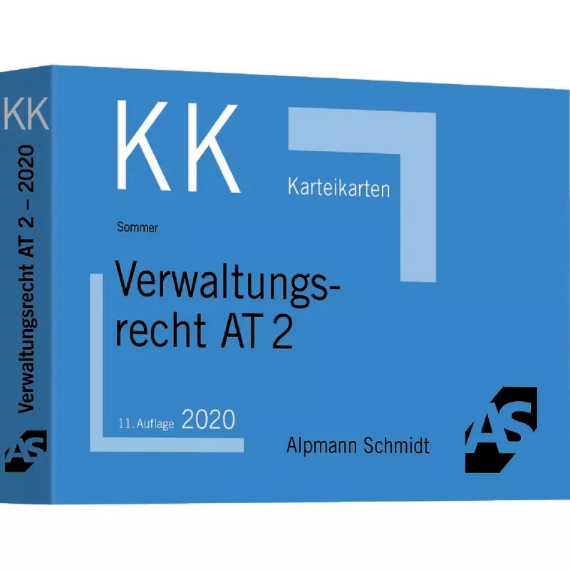 Karteikarten Verwaltungsrecht AT 2
