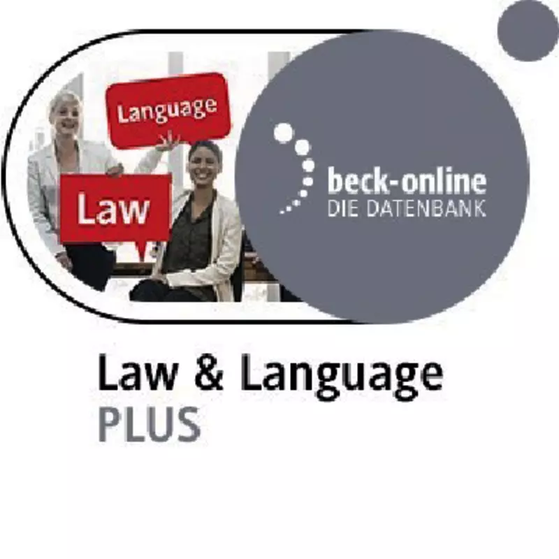beck-online Fachmodul Law & Language PLUS