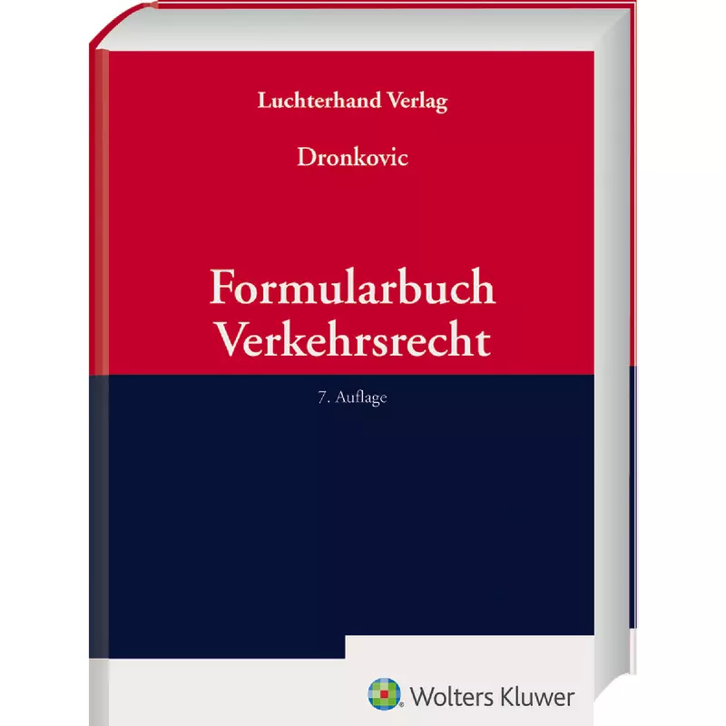 Formularbuch des Fachanwalts Verkehrsrecht