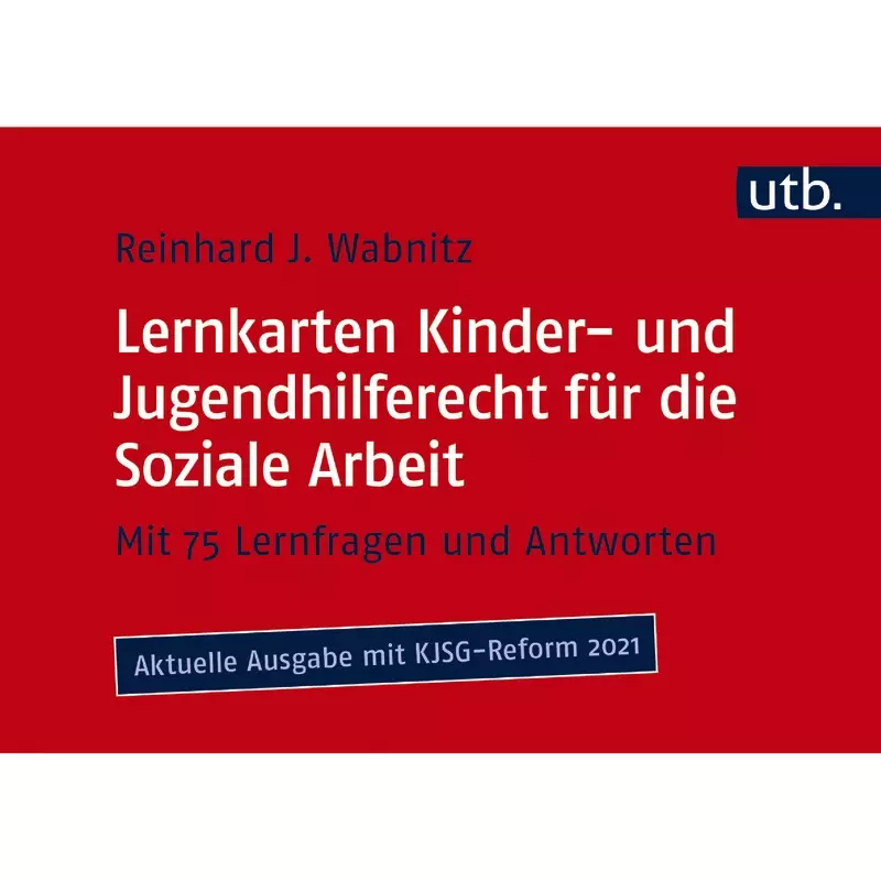 Lernkarten Kinder- und Jugendhilferecht für die Soziale Arbeit