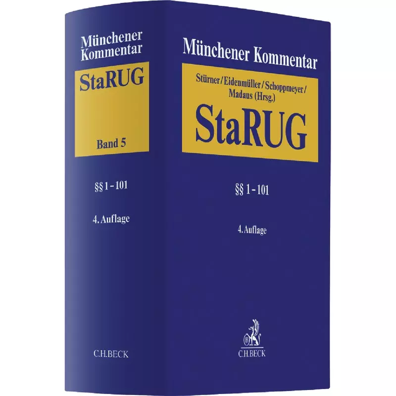 Münchener Kommentar zum StaRUG §§ 1-102