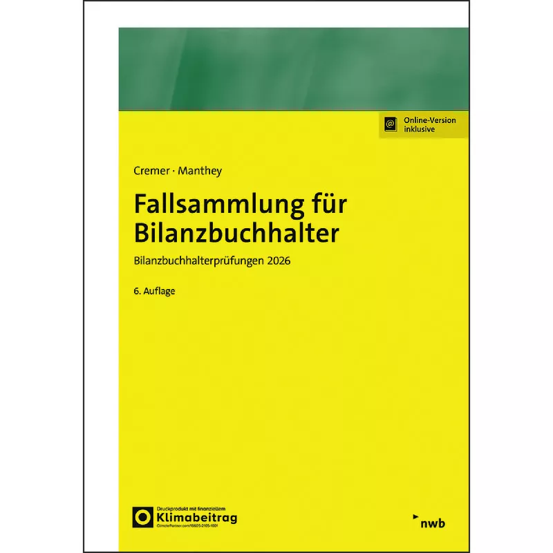 Fallsammlung für Bilanzbuchhalter