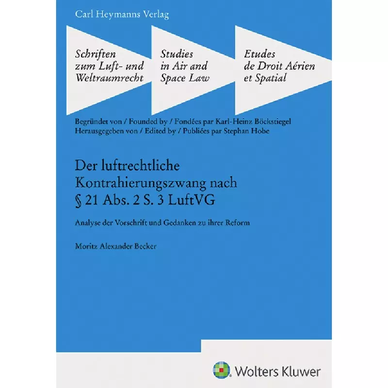 Luftrecht Kontrahierungszwang