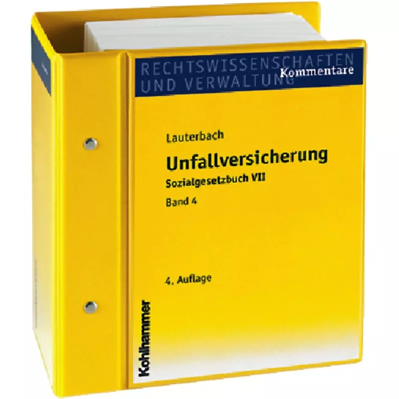 Unfallversicherung - Sozialgesetzbuch VII - mit Fortsetzungsbezug