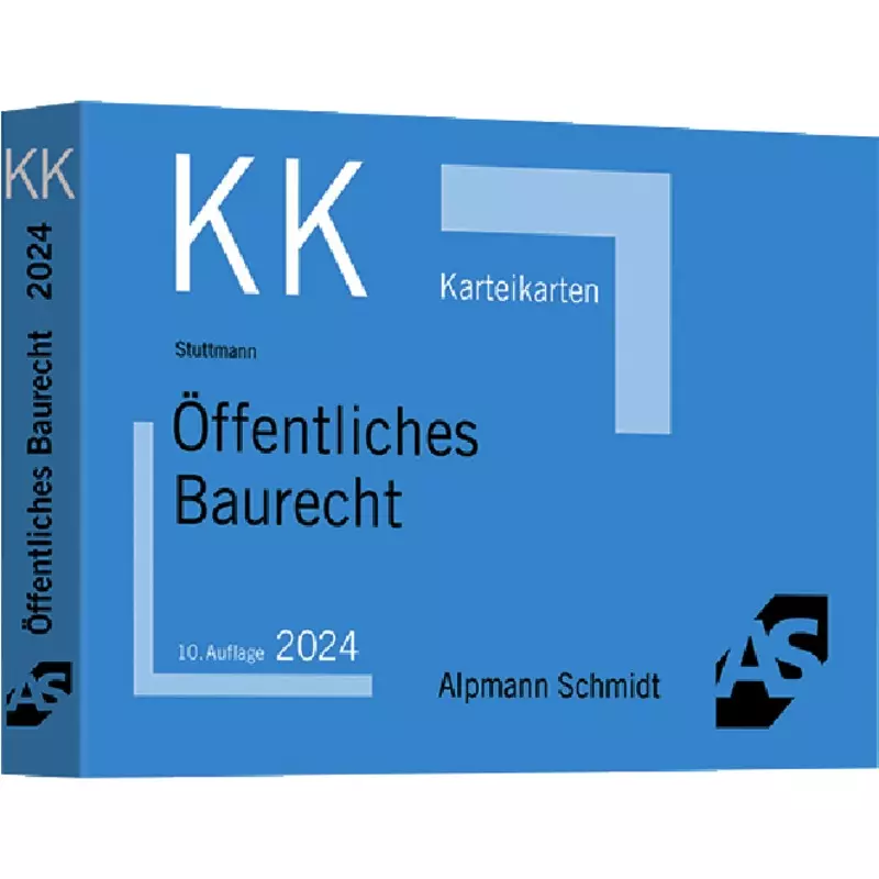 Karteikarten Öffentliches Baurecht