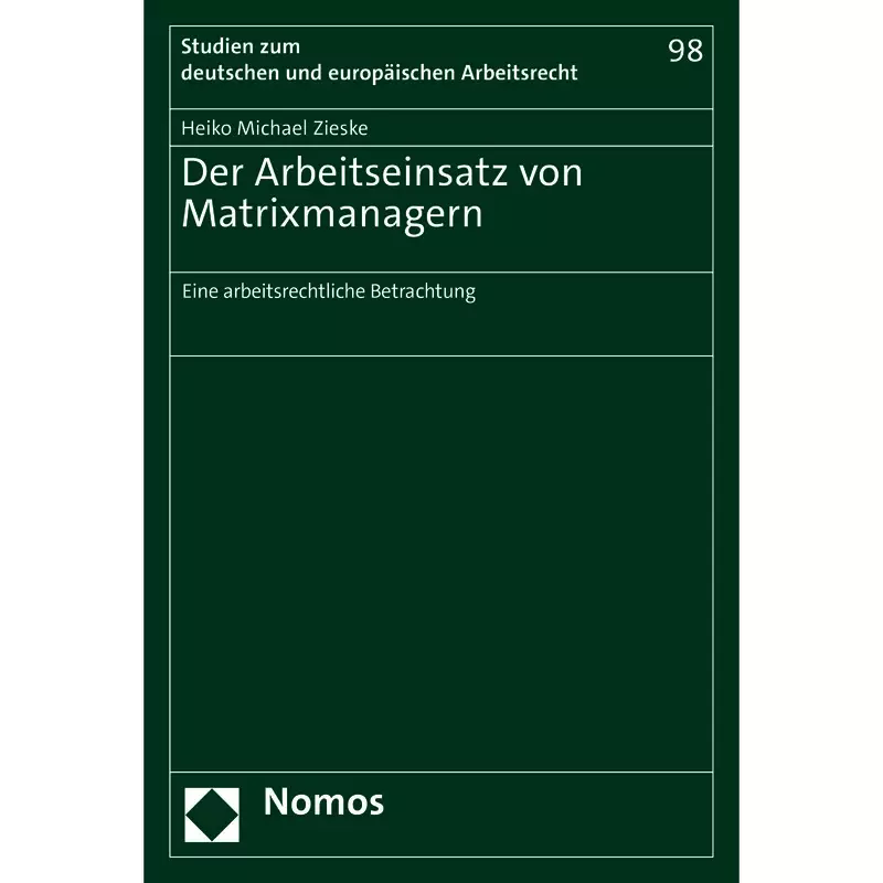 Der Arbeitseinsatz von Matrixmanagern