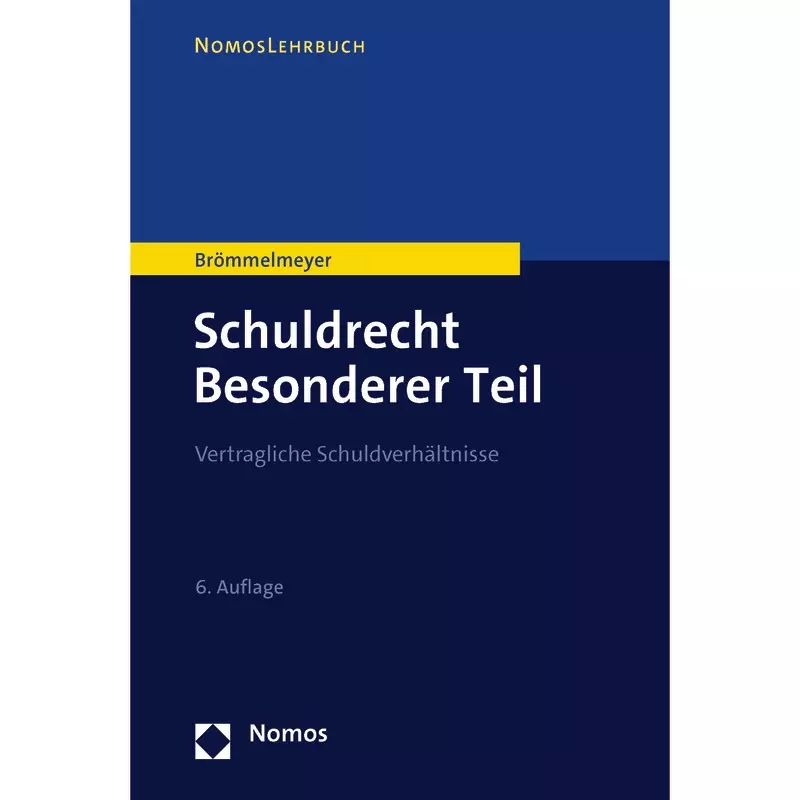 Schuldrecht Besonderer Teil