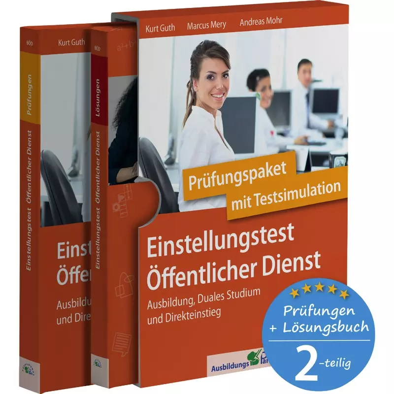 Einstellungstest Öffentlicher Dienst: Prüfungspaket mit Testsimulation