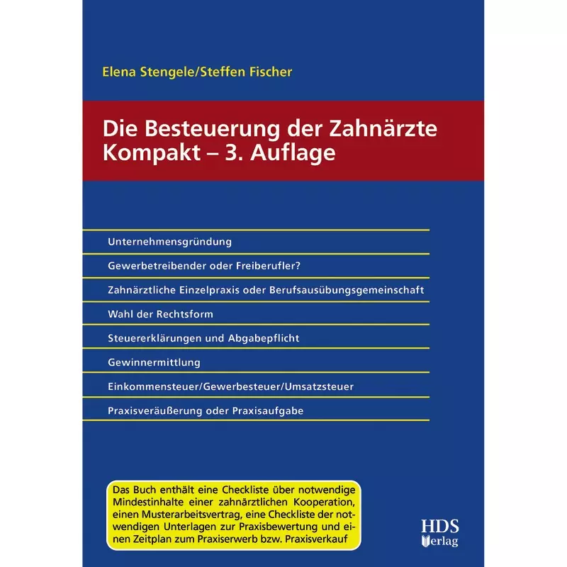 Die Besteuerung der Zahnärzte Kompakt