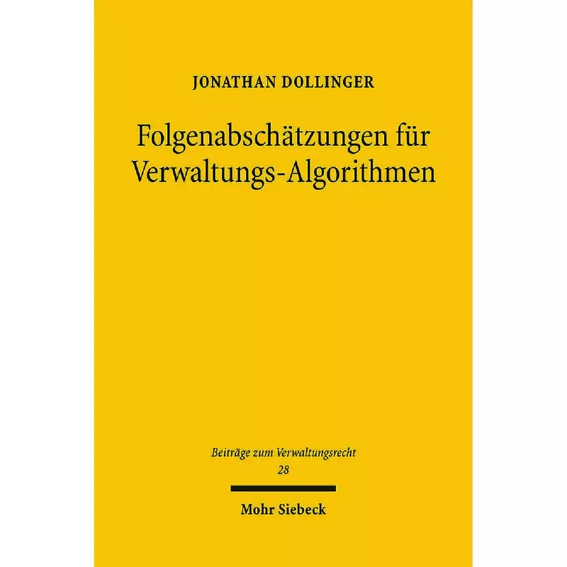 Folgenabschätzungen für Verwaltungs-Algorithmen