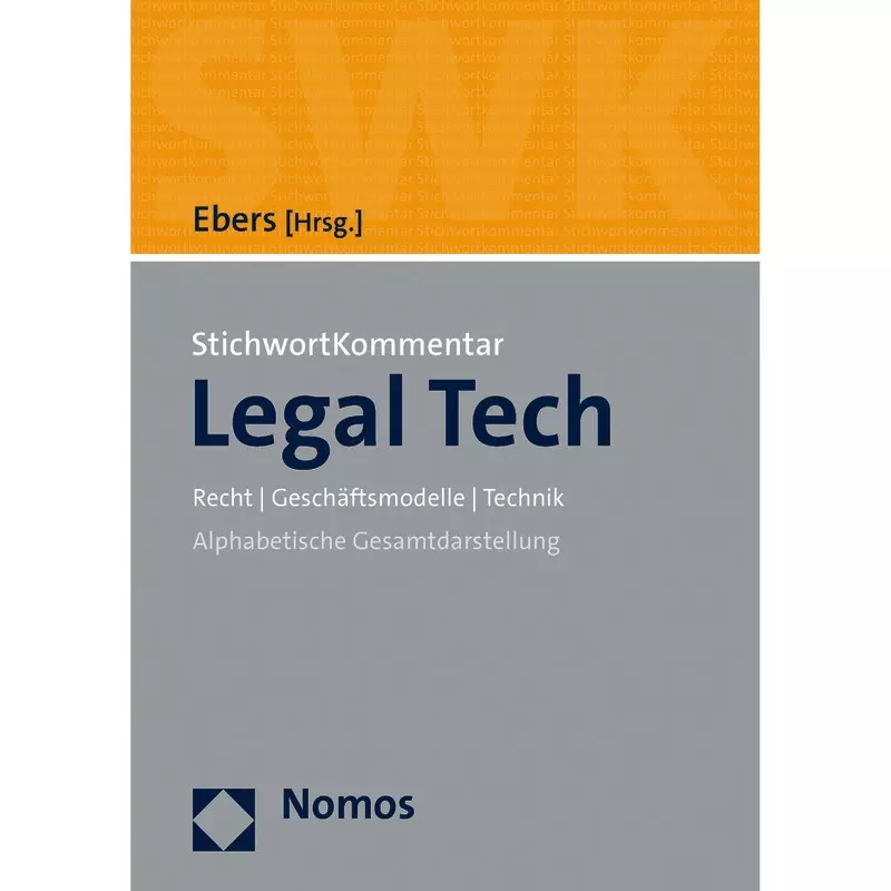 StichwortKommentar Legal Tech