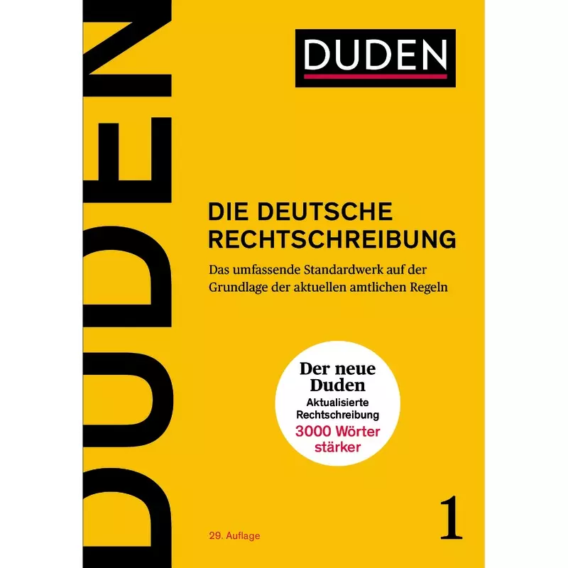 Duden - Band 1:  Die deutsche Rechtschreibung