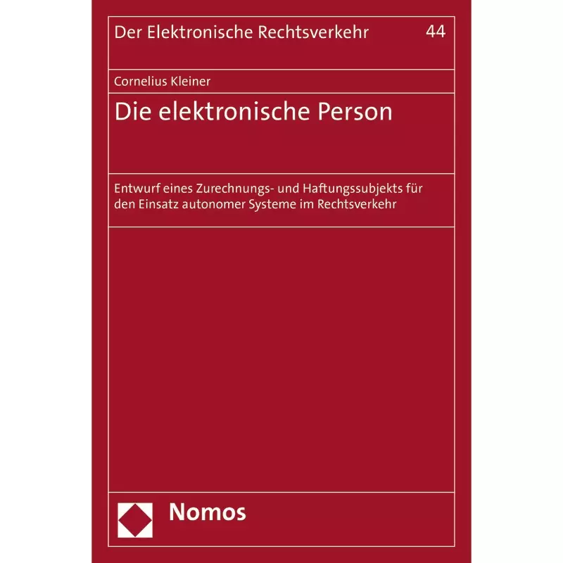 Die elektronische Person