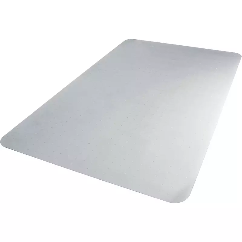 Marvec BioPVC Bodenschutzmatte für niederflorige Teppichböden bis 6 mm Höhe. transparent, rechteckig