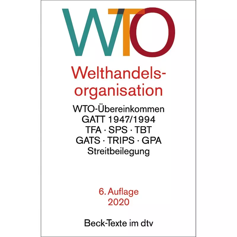 Welthandelsorganisation: WTO (dtv 53011)