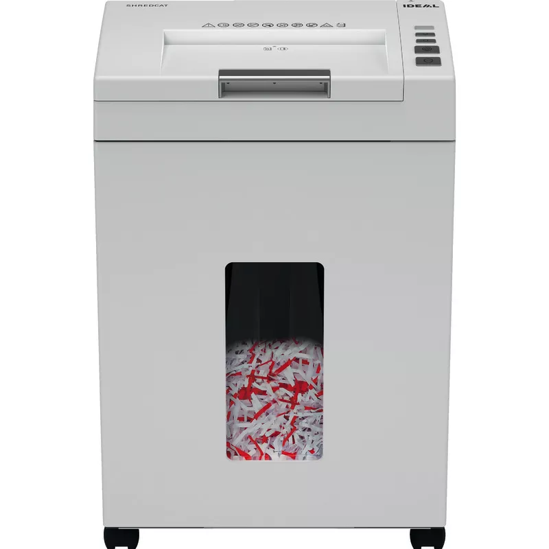 Ideal Aktenvernichter SHREDCAT 8291 CC, Partikelschnitt 4 x 10 mm, Sicherheitsstufe P4, Autofeed