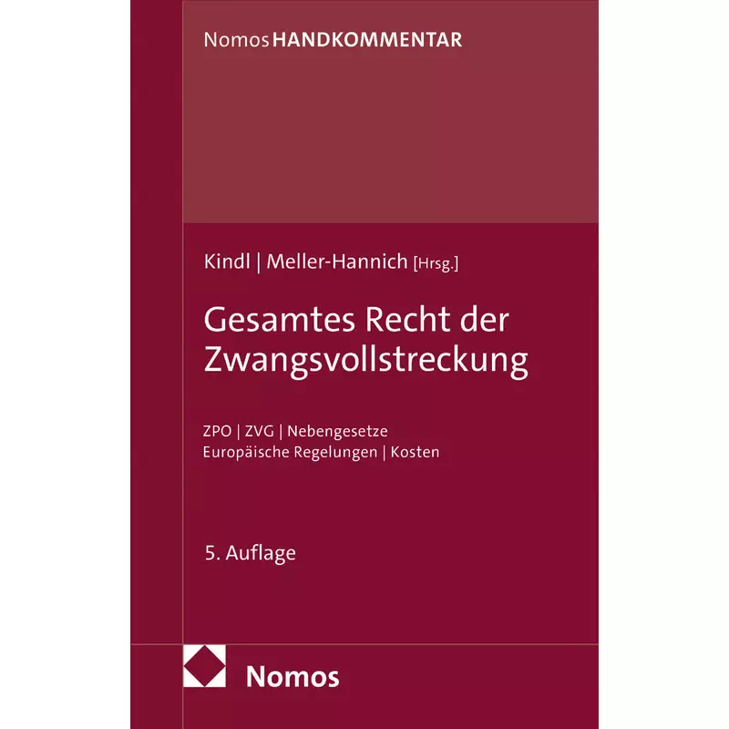 Gesamtes Recht der Zwangsvollstreckung