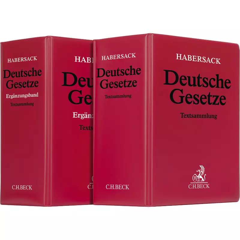 Deutsche Gesetze Kombination - mit Fortsetzungsbezug