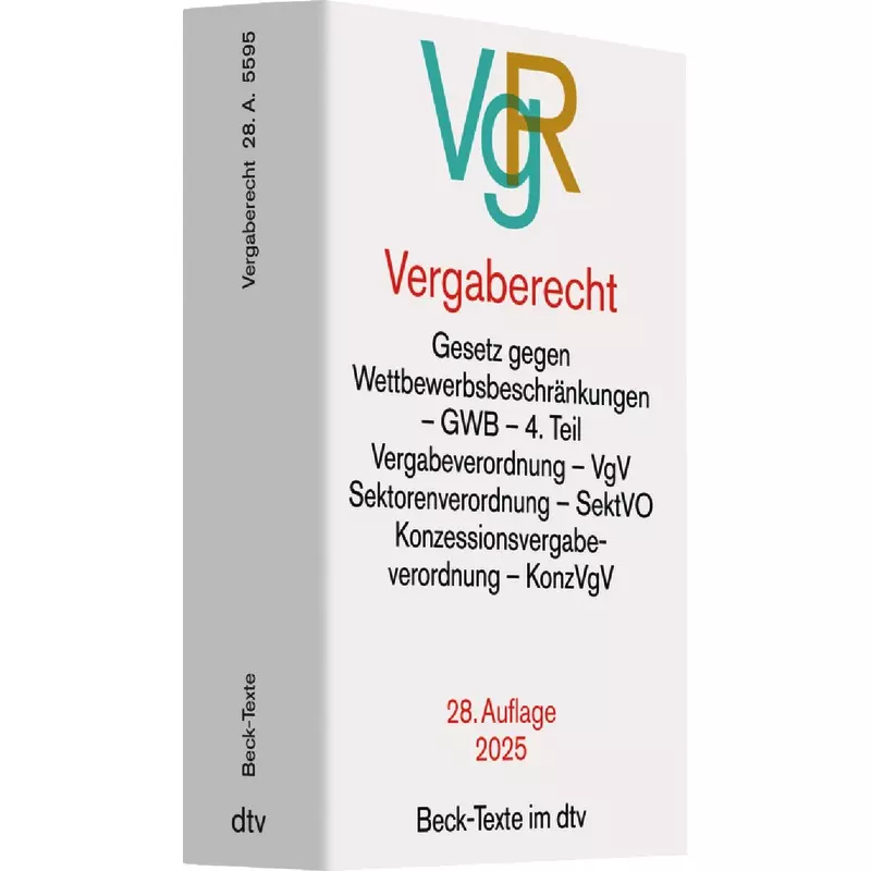 Vergaberecht: VgR (dtv 53304)
