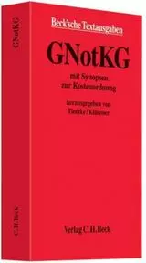 GNotKG Gerichts- und Notarkostengesetz