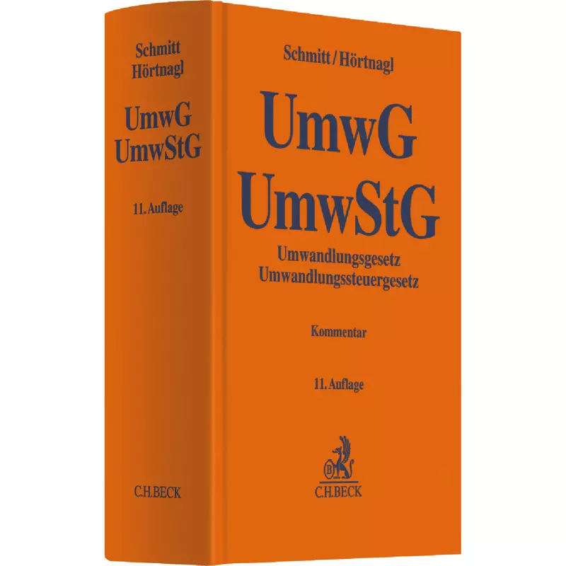 Umwandlungsgesetz, Umwandlungssteuergesetz:  UmwG, UmwStG