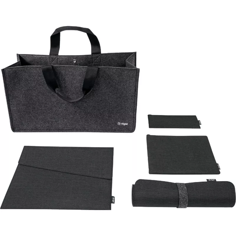 sigel Spar-Set! Desk Sharing Bag Basic L inkl. Business-Accessoires
