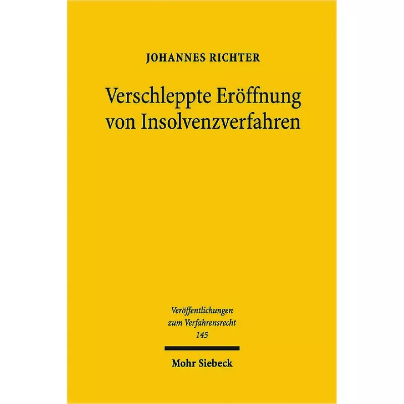 Verschleppte Eröffnung von Insolvenzverfahren