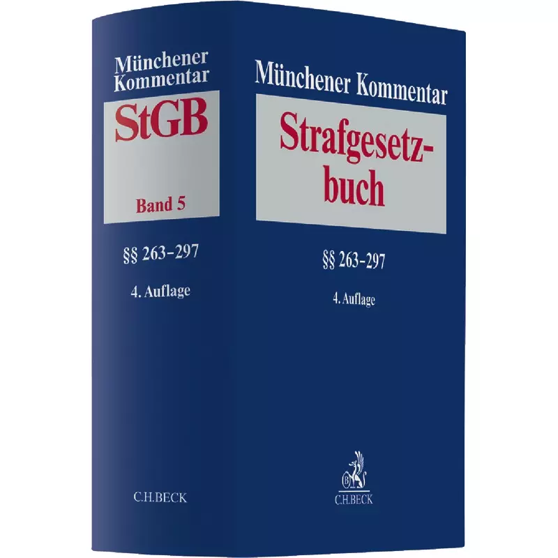 Münchener Kommentar zum Strafgesetzbuch: StGB, Band 5: §§ 263-297