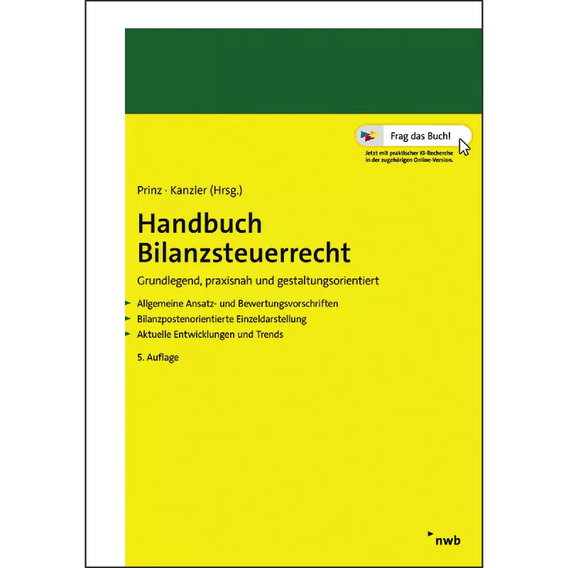 Handbuch Bilanzsteuerrecht