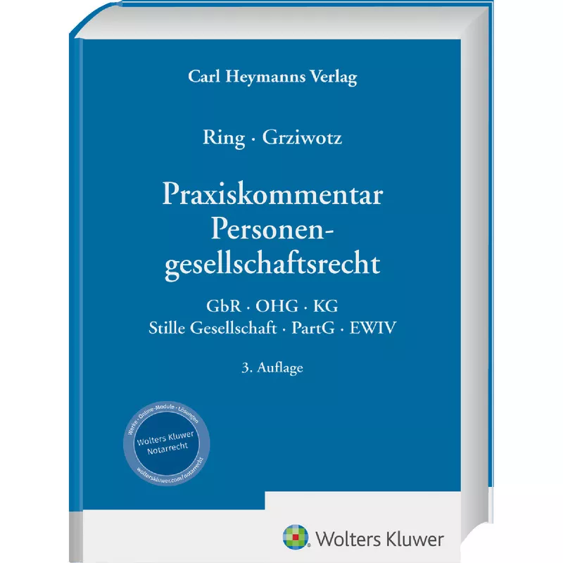 Praxiskommentar Personengesellschaftsrecht