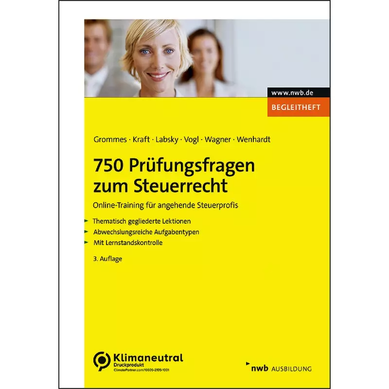 750 Prüfungsfragen zum Steuerrecht