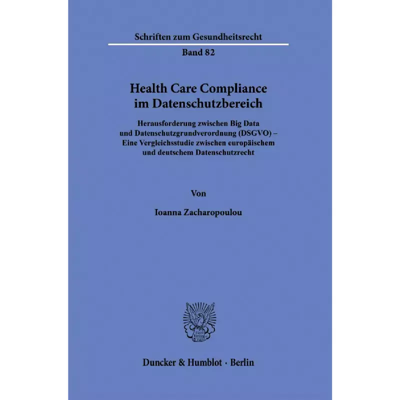 Health Care Compliance im Datenschutzbereich