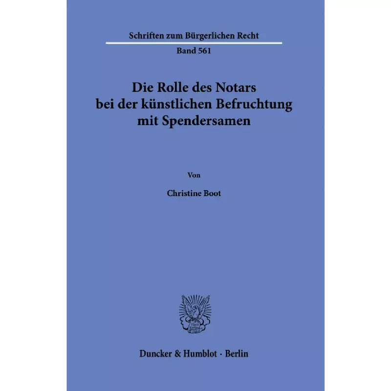 Die Rolle des Notars bei der künstlichen Befruchtung mit Spendersamen