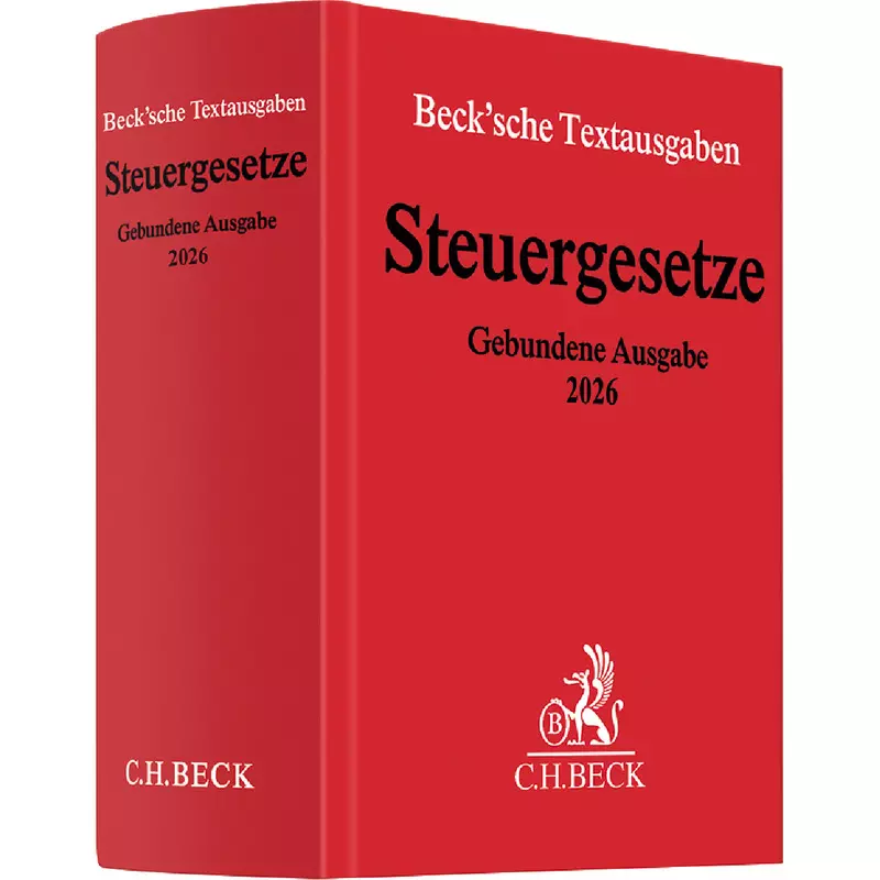 Steuergesetze - Gebundene Ausgabe 2026