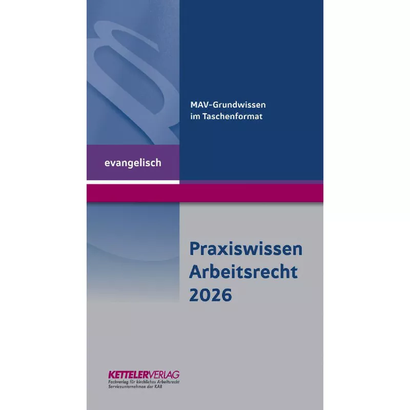 Praxiswissen Arbeitsrecht 2026 evangelisch